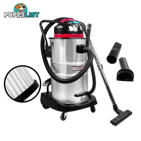 Industrial Commercial Bagless Dry Wet Vacuum Cleaner 60L