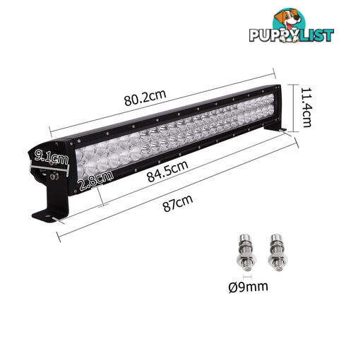 32 Inch Epistar Dual LED Spot 5W & Flood Light Bar 300W