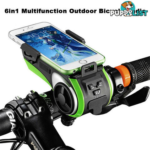 6in1 Multifunction Outdoor Bicycle Audio