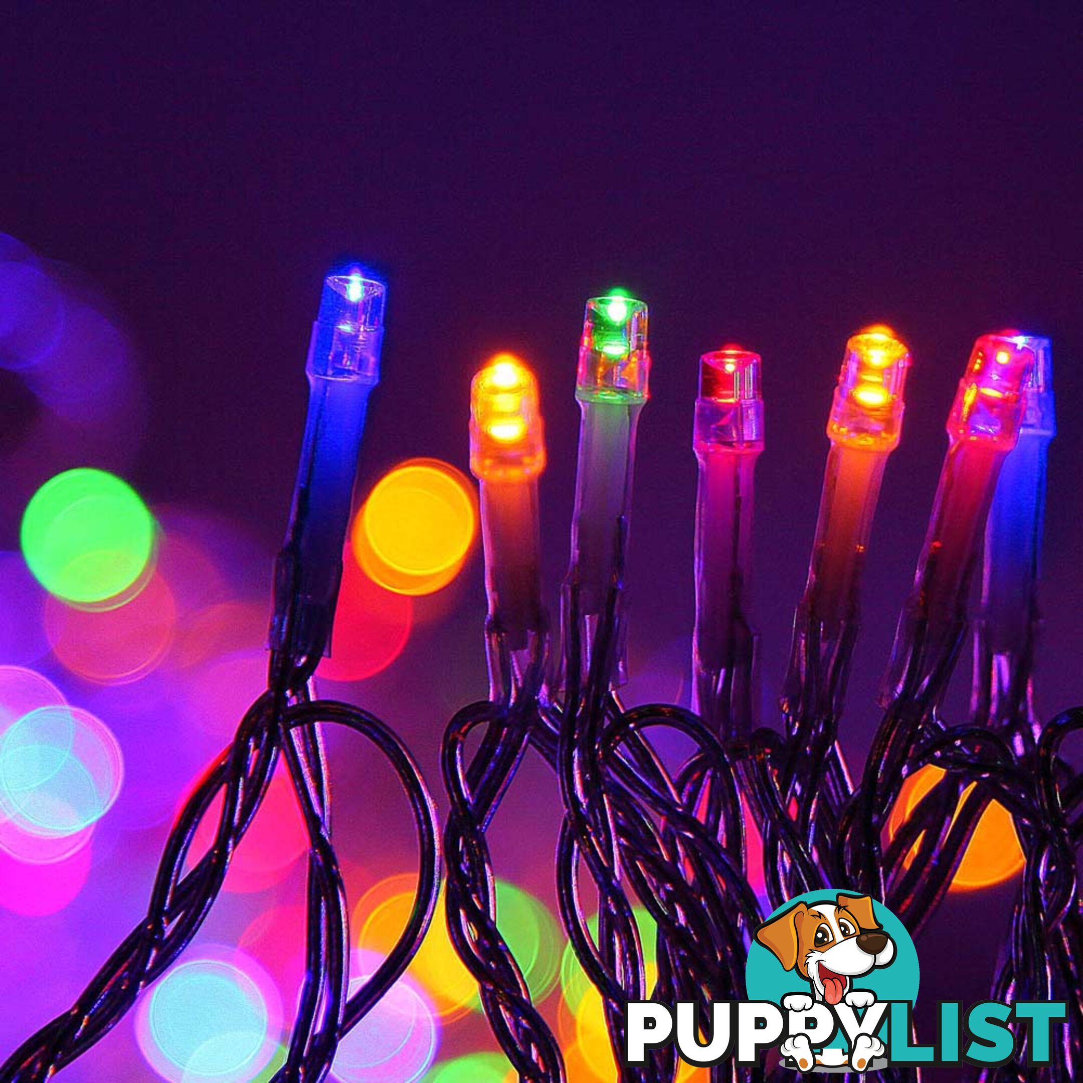 500 LED Christmas String Lights Multi Colour