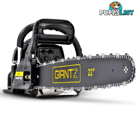 Giantz 58CC Petrol Chainsaw w/ Carry Bag and Safety Set