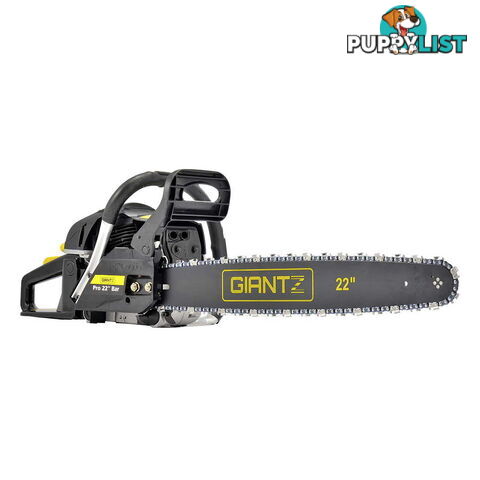 Giantz 58CC Petrol Chainsaw w/ Carry Bag and Safety Set