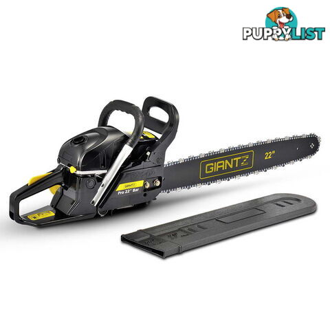 Giantz 58CC Petrol Chainsaw w/ Carry Bag and Safety Set