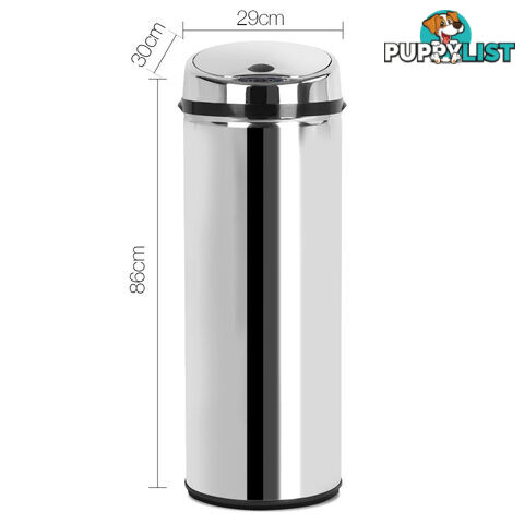 Stainless Steel Motion Sensor Rubbish Bin _ÑÐ 50L