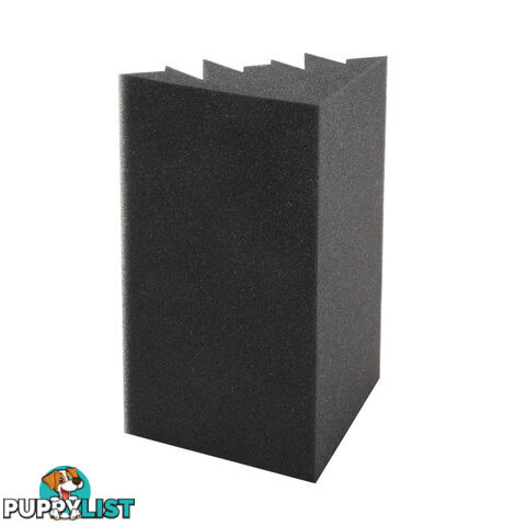 Set of 20 Studio Corner Bass Trap Acoustic Foam Black