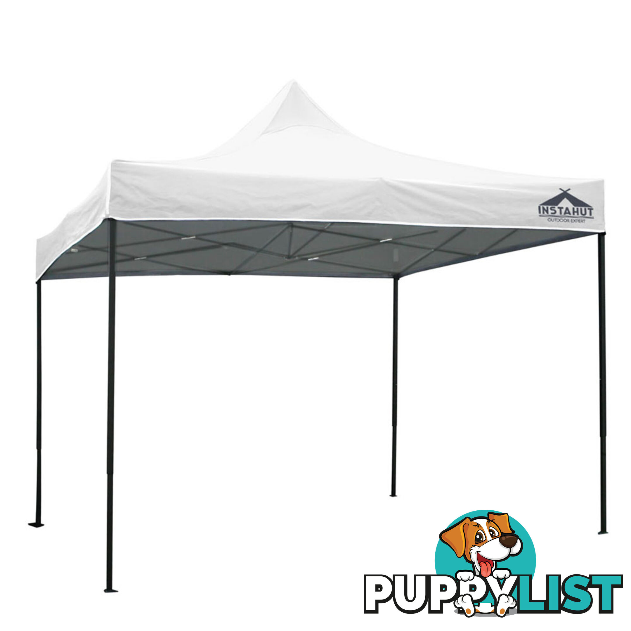 3m x 3m Pop-up Garden Outdoor Gazebo White