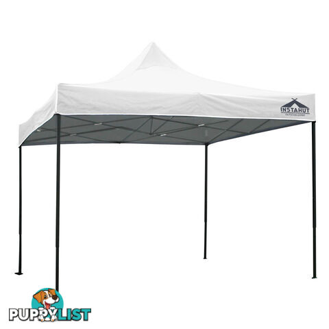 3m x 3m Pop-up Garden Outdoor Gazebo White