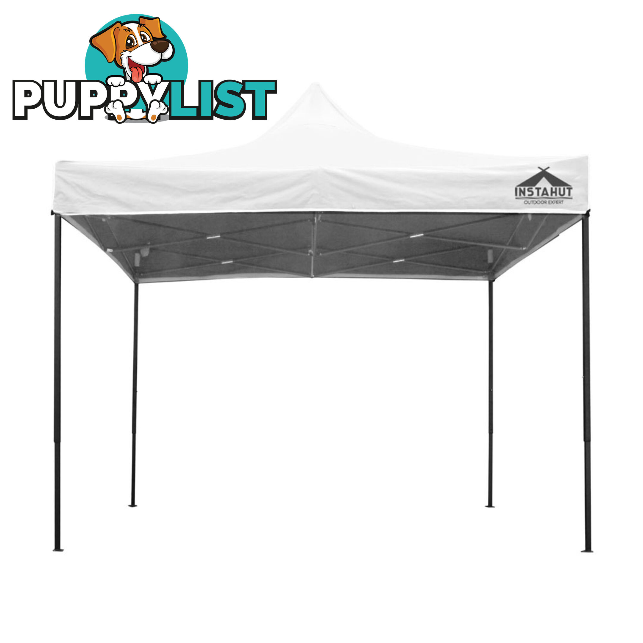 3m x 3m Pop-up Garden Outdoor Gazebo White