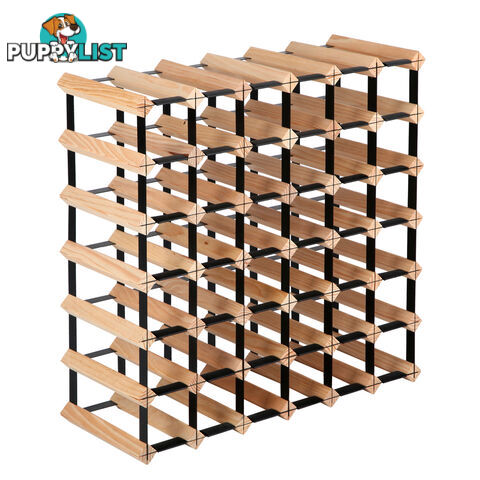 Timber Wine Rack 42 Bottles