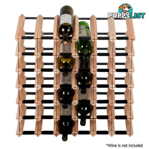 Timber Wine Rack 42 Bottles