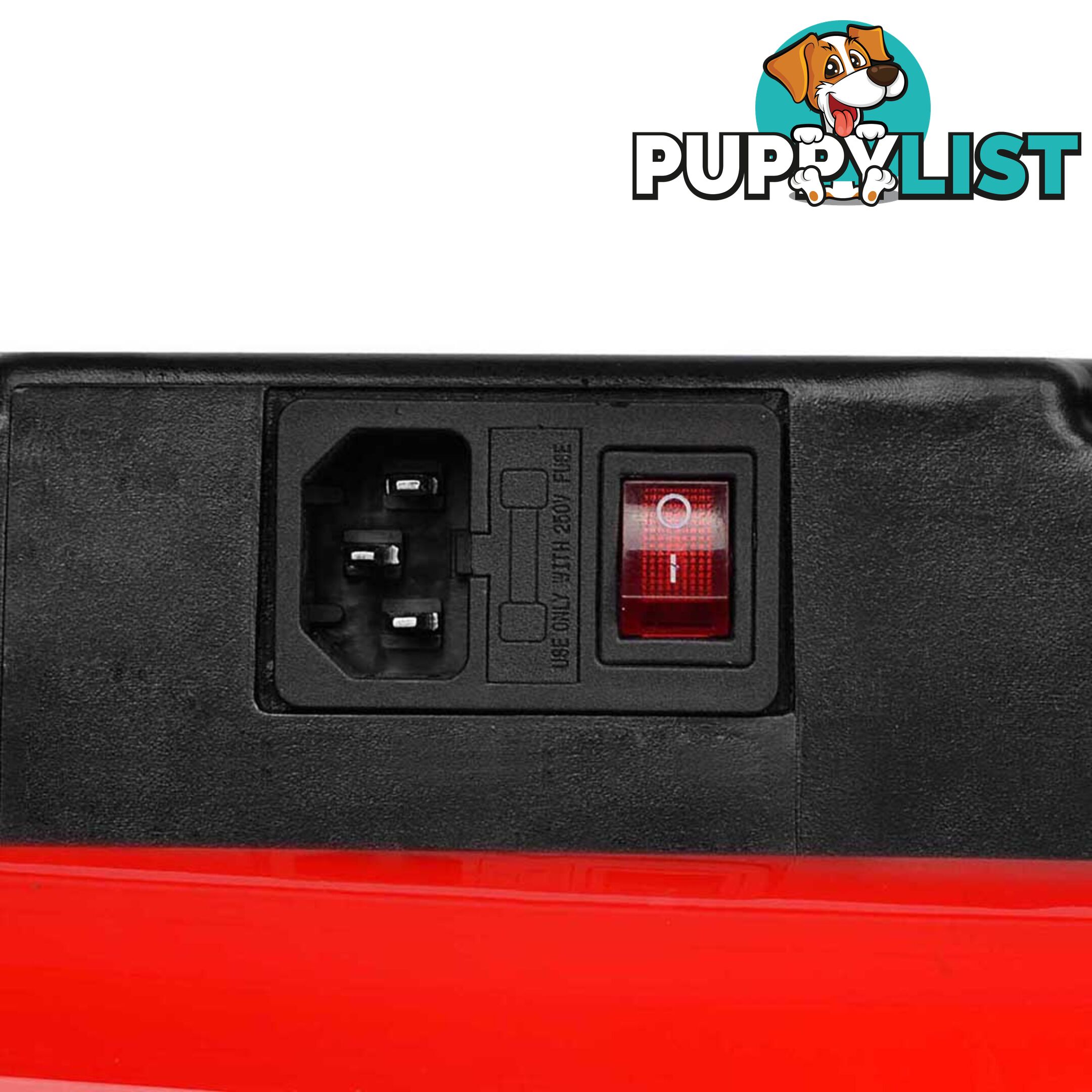 1000W Vibrating Plate - Red