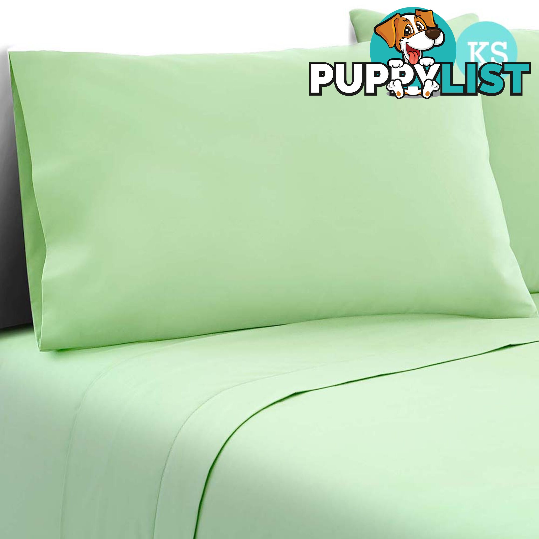 3 Piece Microfibre Sheet Set King Single _ÑÐ Green