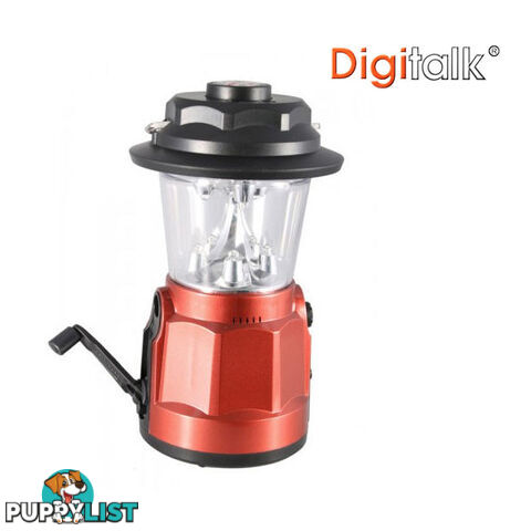 Portable Dynamo LED Lantern Radio with Built-In Compass