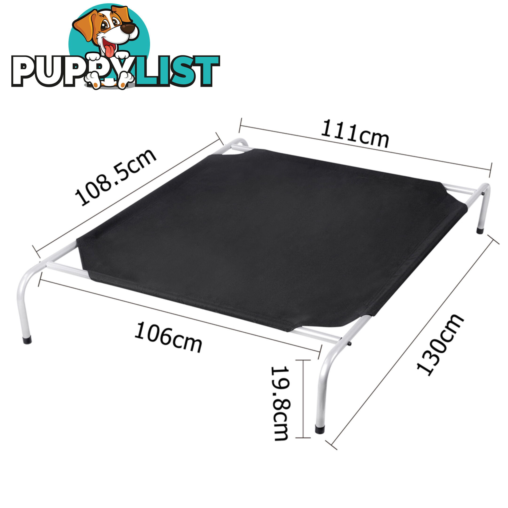 Pet Dog Cat Trampoline Hammock Bed Extra Large