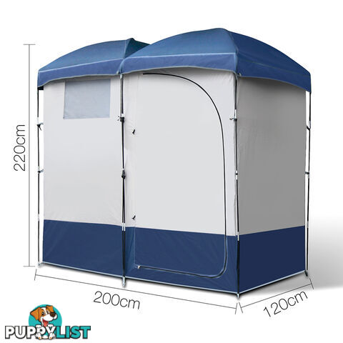 Weisshorn Camping Shower Tent - Double