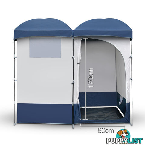 Weisshorn Camping Shower Tent - Double