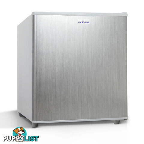 2-in-1 55L Caravan Bar Fridge Freezer Stainless Steel