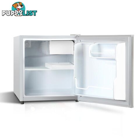 2-in-1 55L Caravan Bar Fridge Freezer Stainless Steel