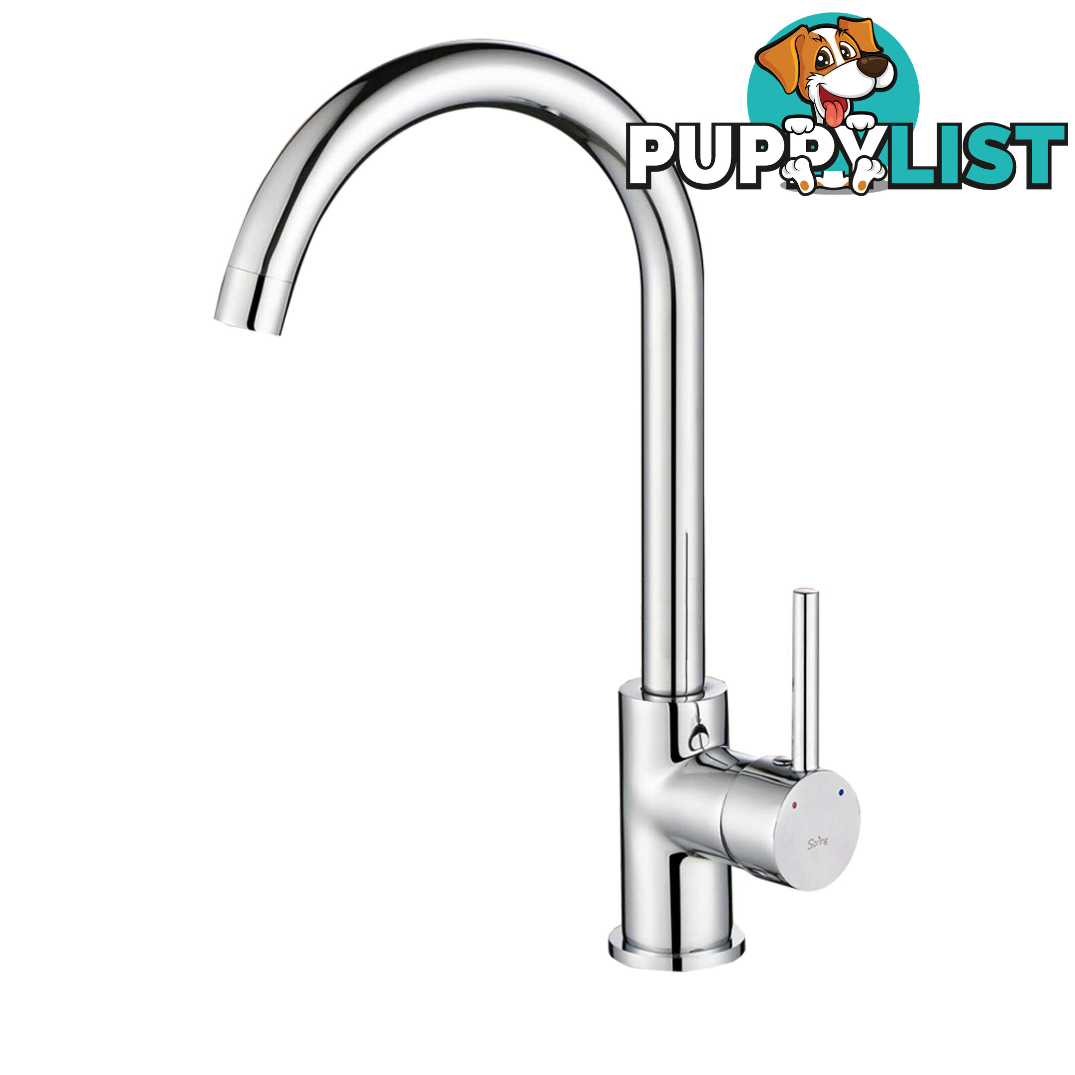 Kitchen Laundry Faucet Basin Sink Mixer Tap Swivel Gooseneck Spout Swivel