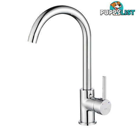 Kitchen Laundry Faucet Basin Sink Mixer Tap Swivel Gooseneck Spout Swivel