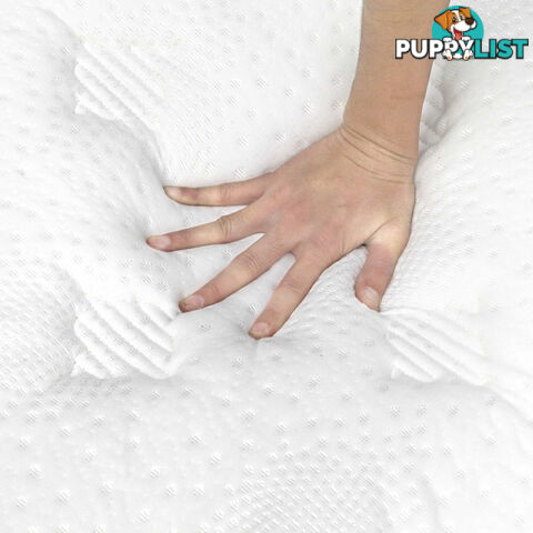 Latex Pillow Top Pocket Spring Mattress Single