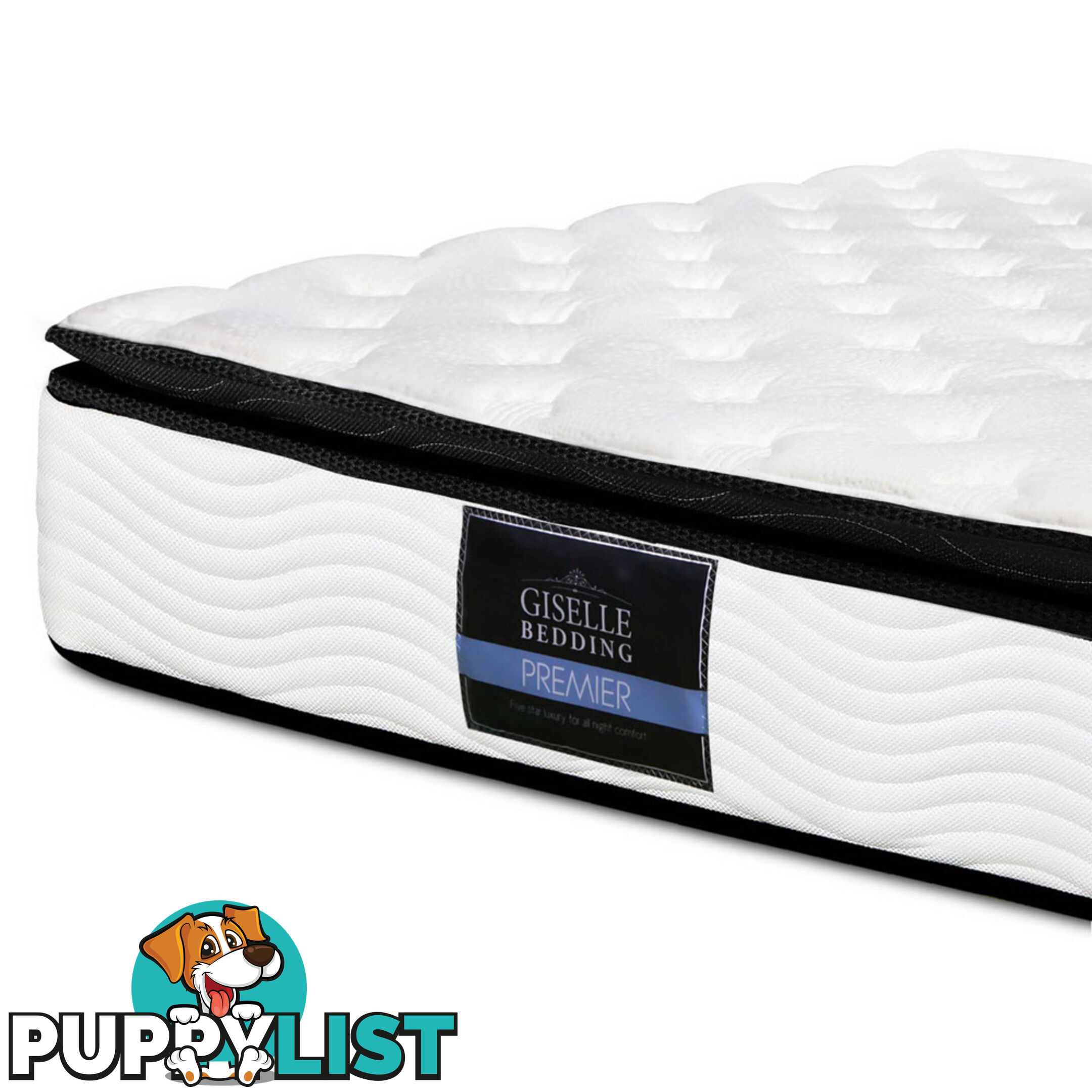 Latex Pillow Top Pocket Spring Mattress Single