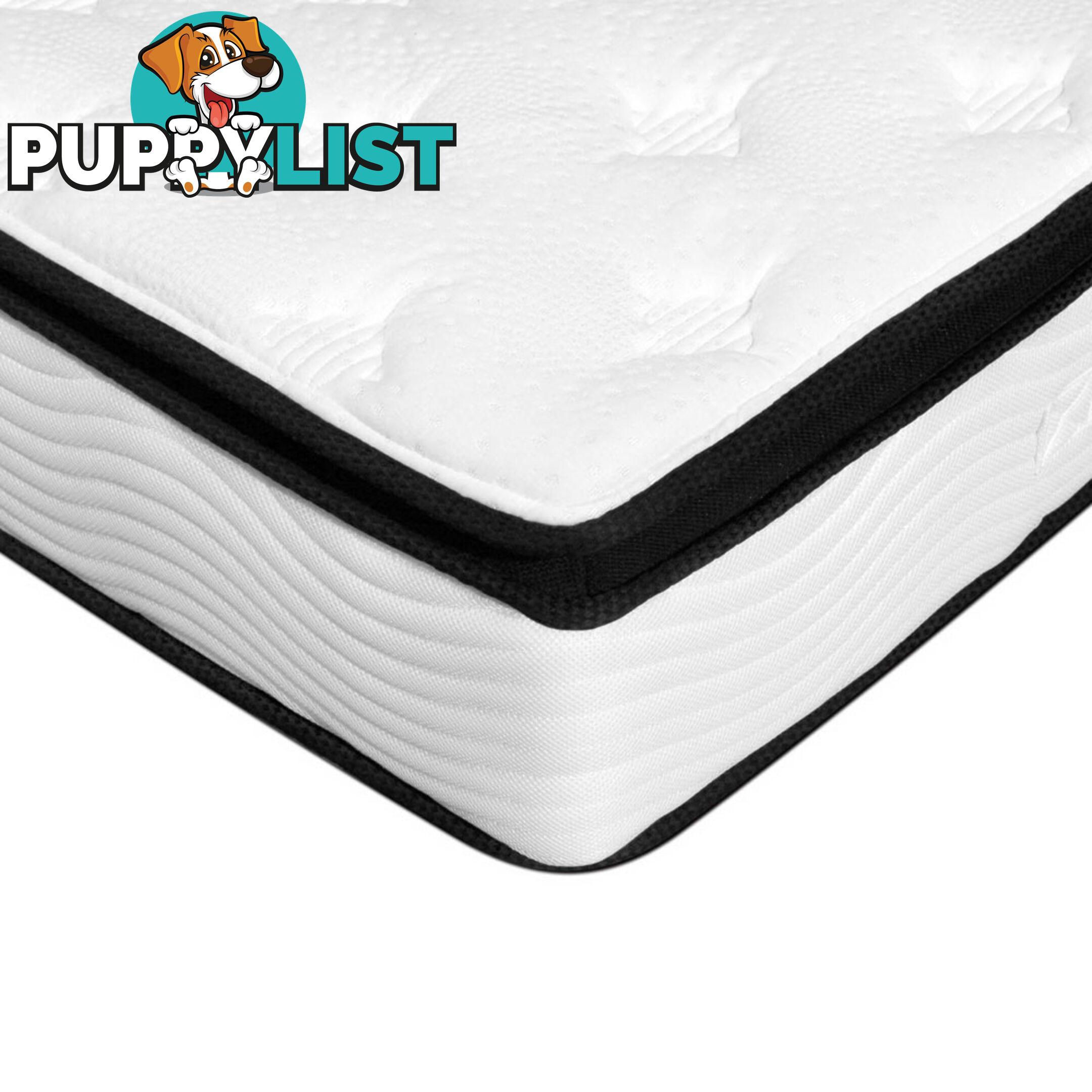 Latex Pillow Top Pocket Spring Mattress Single