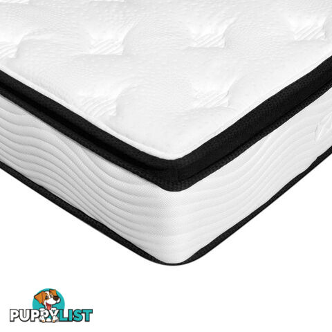 Latex Pillow Top Pocket Spring Mattress Single