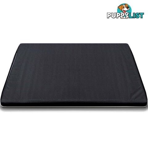 Pet Dog Anti Skid Sleep Memory Foam Mattress Bed Small Black