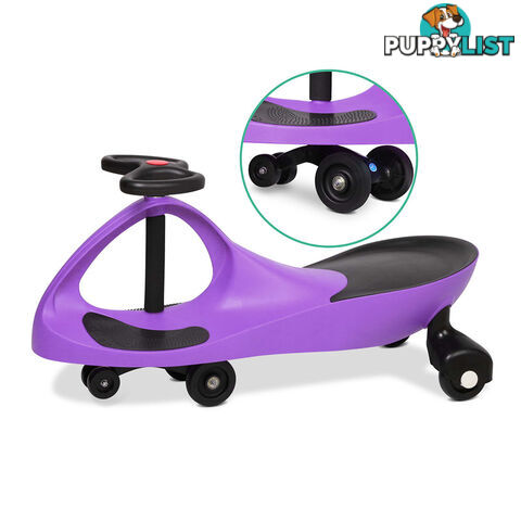 Pedal Free Swing Car - Purple