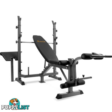 Multi-functional Fitness Bench Black