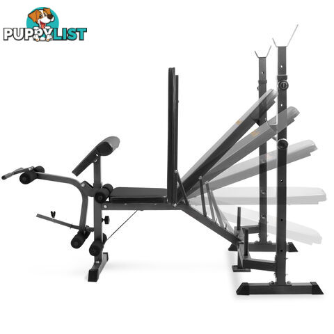 Multi-functional Fitness Bench Black