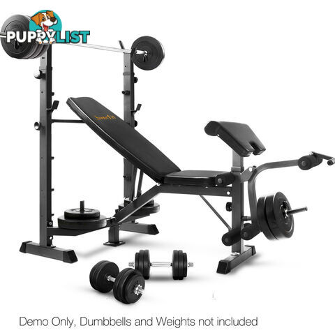 Multi-functional Fitness Bench Black