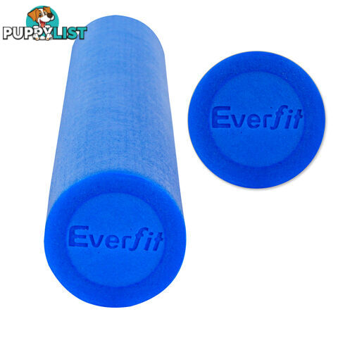 Yoga Gym Pilates EPE Stick Foam Roller Blue 90 x 15cm