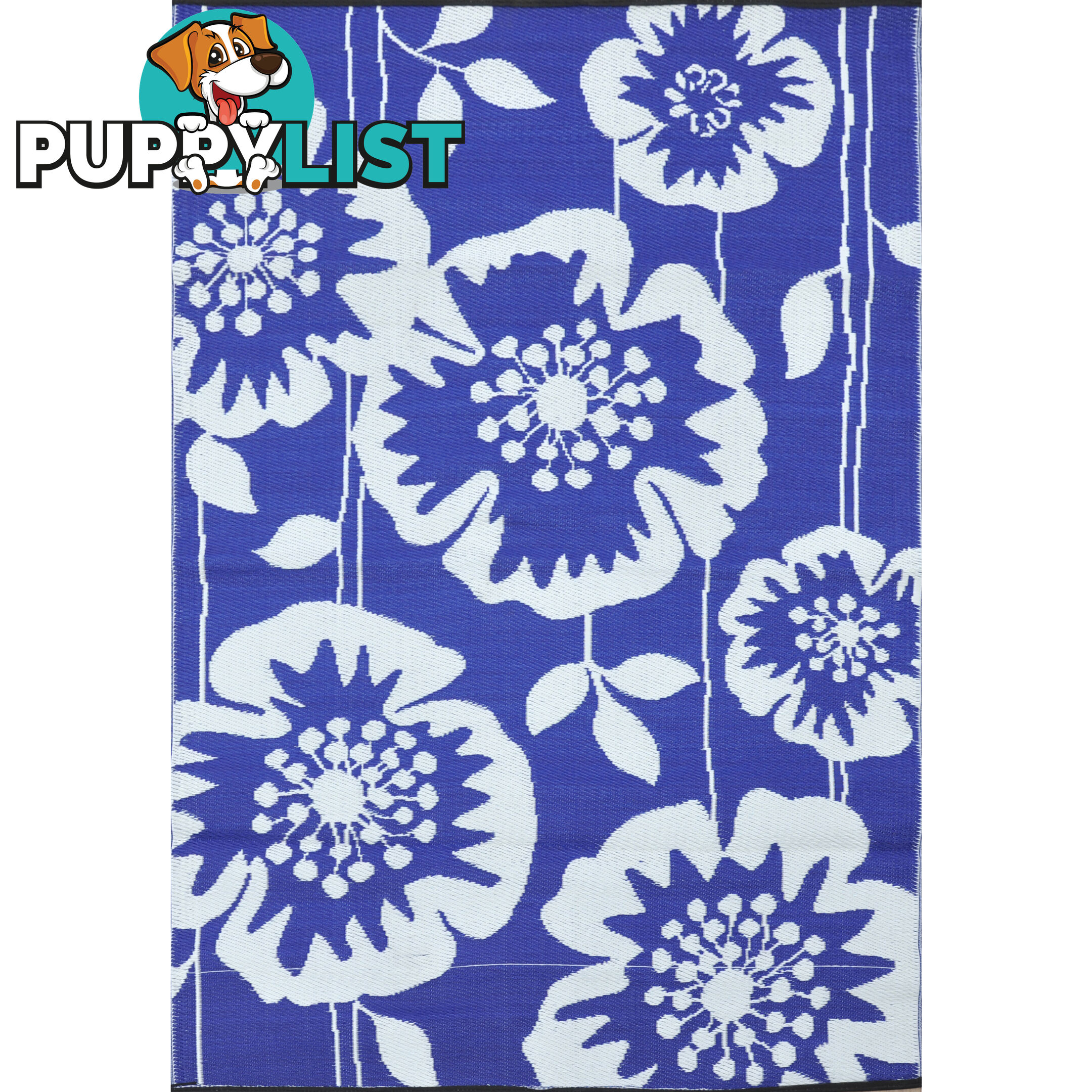 GODETIA Rug Purple & White 150x210cm