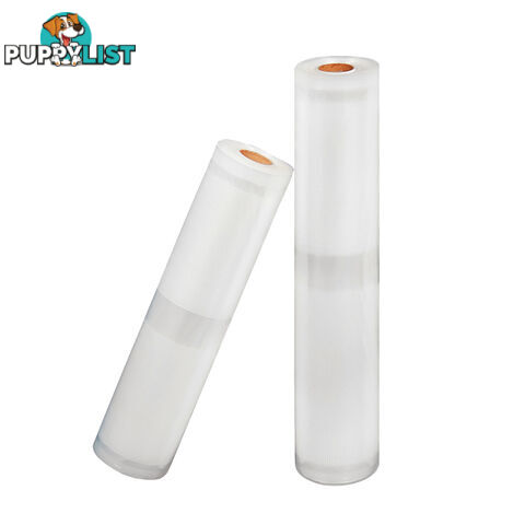 2x Vacuum Food Sealer Storage Rolls 22cm 28 cm