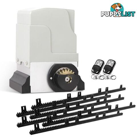 1800kg  LockMaster Automatic Sliding Gate Opener with 2 Remote Controllers