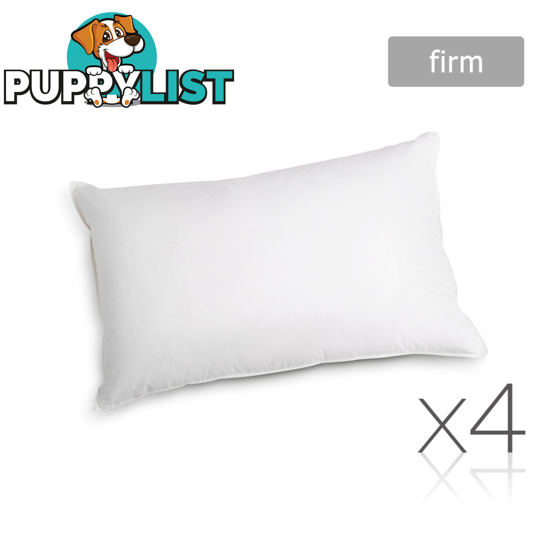 Set of 4 Pillows - Firm