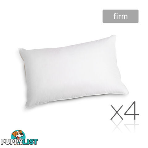 Set of 4 Pillows - Firm