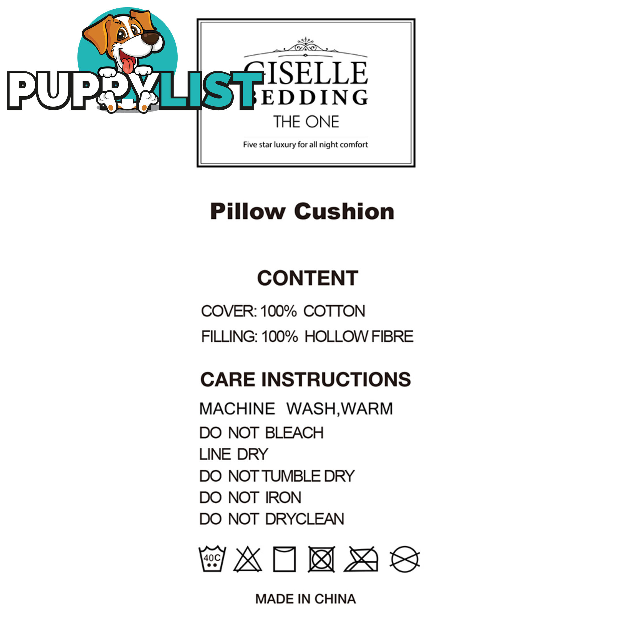 Set of 4 Pillows - Firm