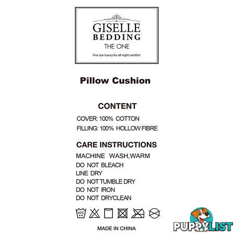 Set of 4 Pillows - Firm