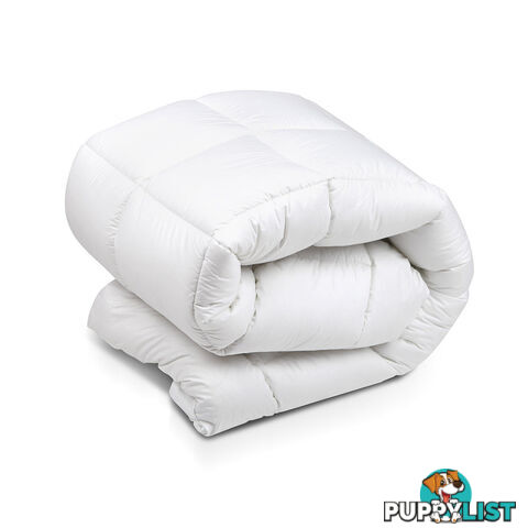 Duck Feather & Down Pillowtop Matress Topper - Queen