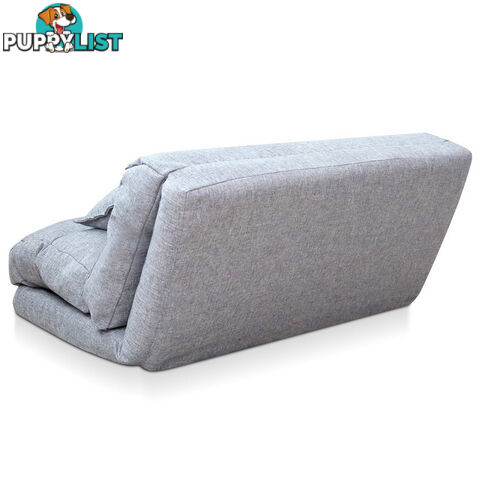 Double Size Adjustable Lounge Sofa - 5 positions Grey