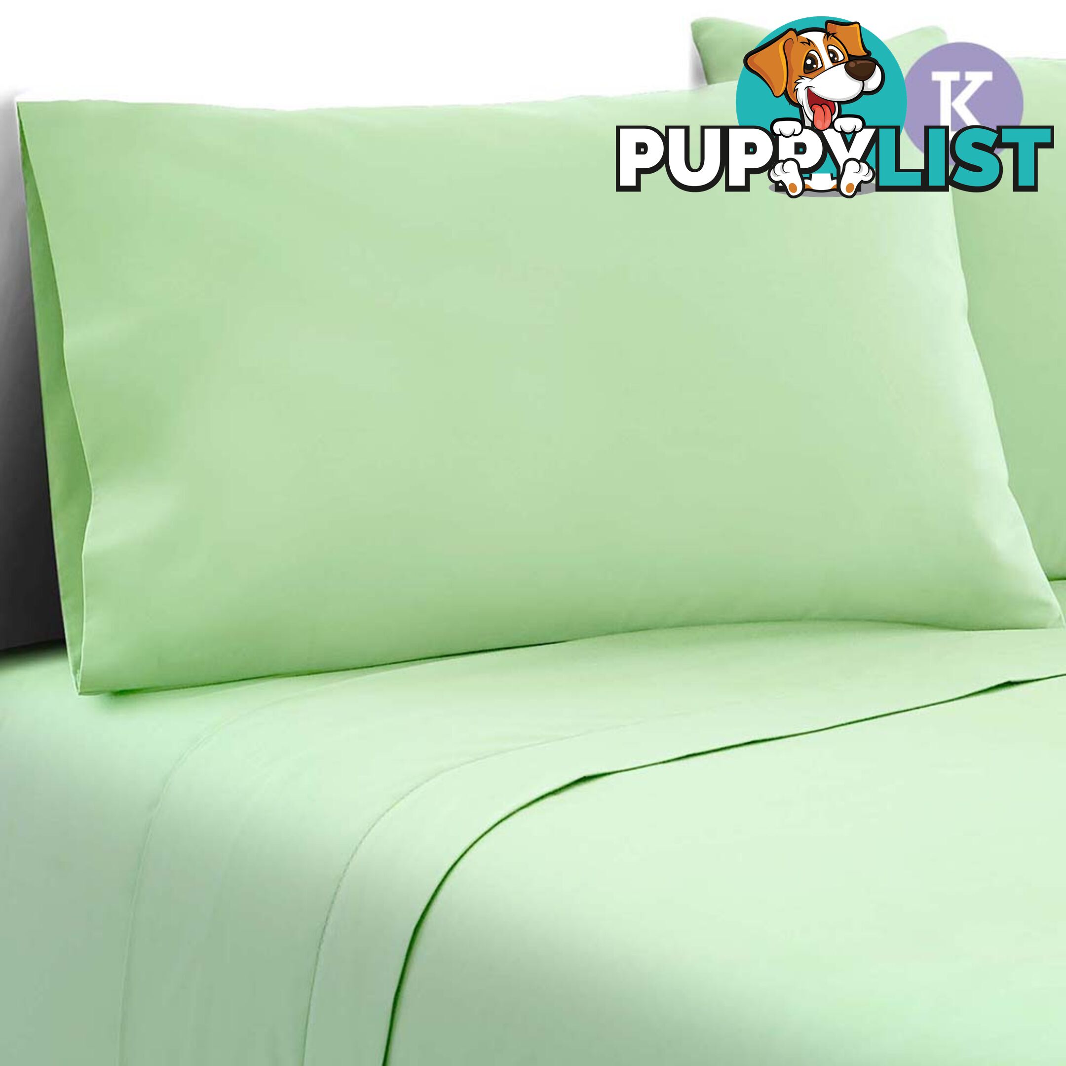 4 Piece Microfibre Sheet Set King _ÑÐ Green