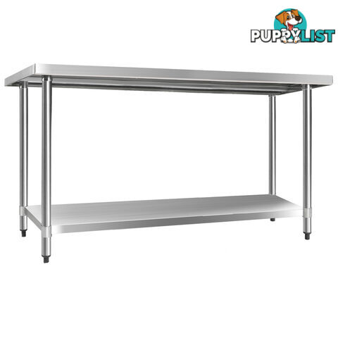 430 Stainless Steel Kitchen Work Bench Table 1524mm