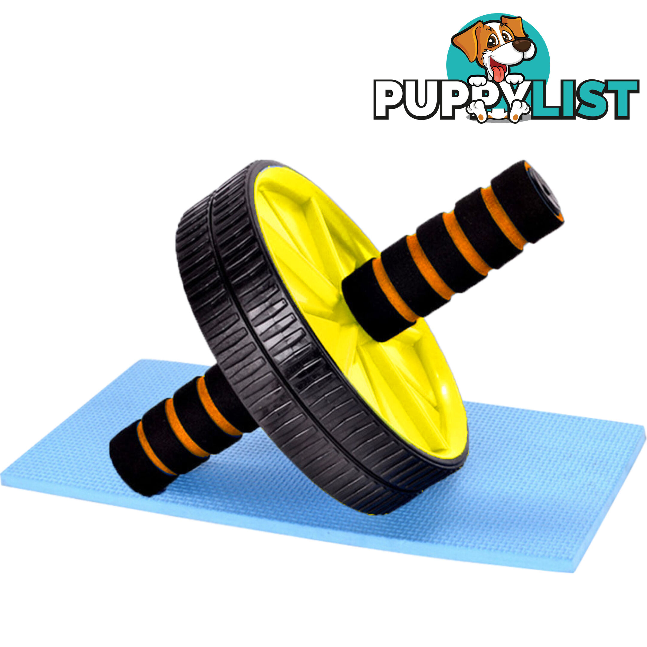 ABS Abdominal Exercise Wheel Gym Fitness Machine Body Strength Traning Roller