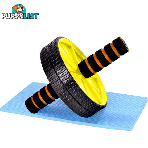 ABS Abdominal Exercise Wheel Gym Fitness Machine Body Strength Traning Roller