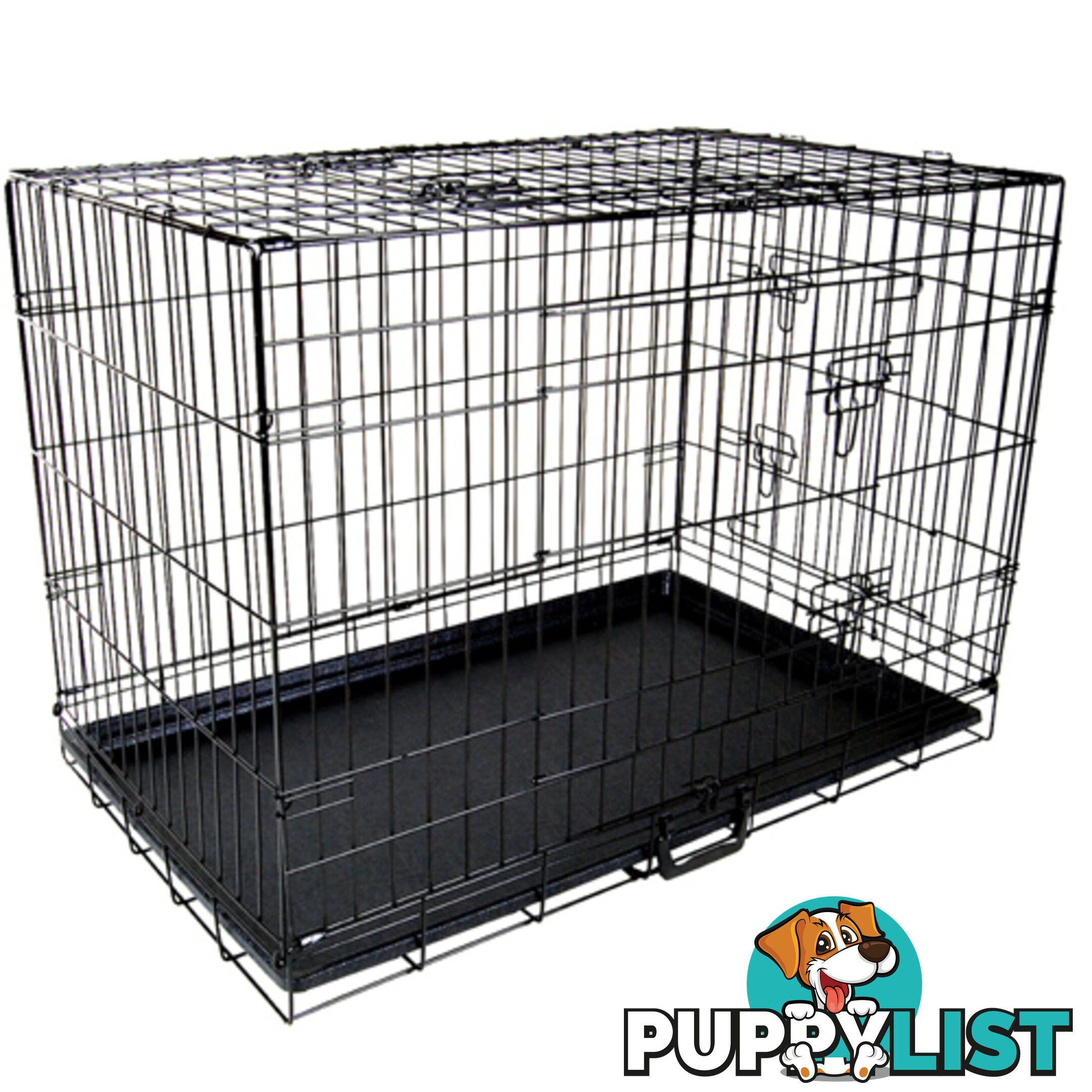 36 Inch Metal Collapsible Dog Cage