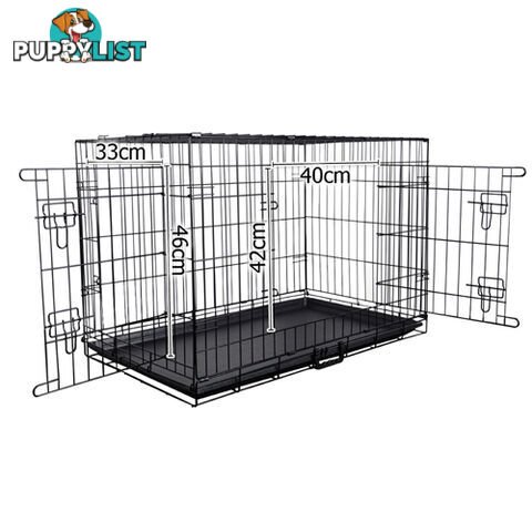 36 Inch Metal Collapsible Dog Cage