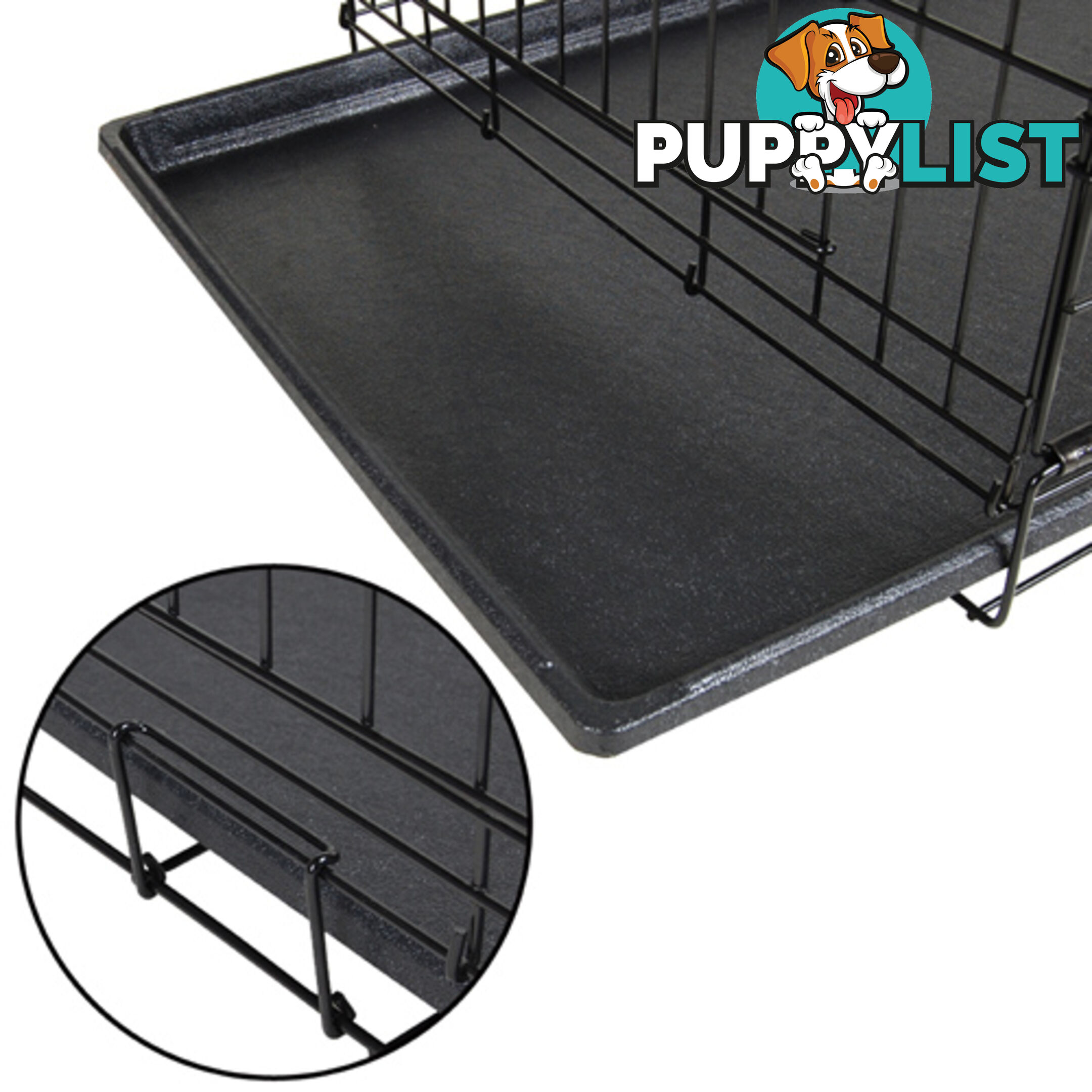 36 Inch Metal Collapsible Dog Cage